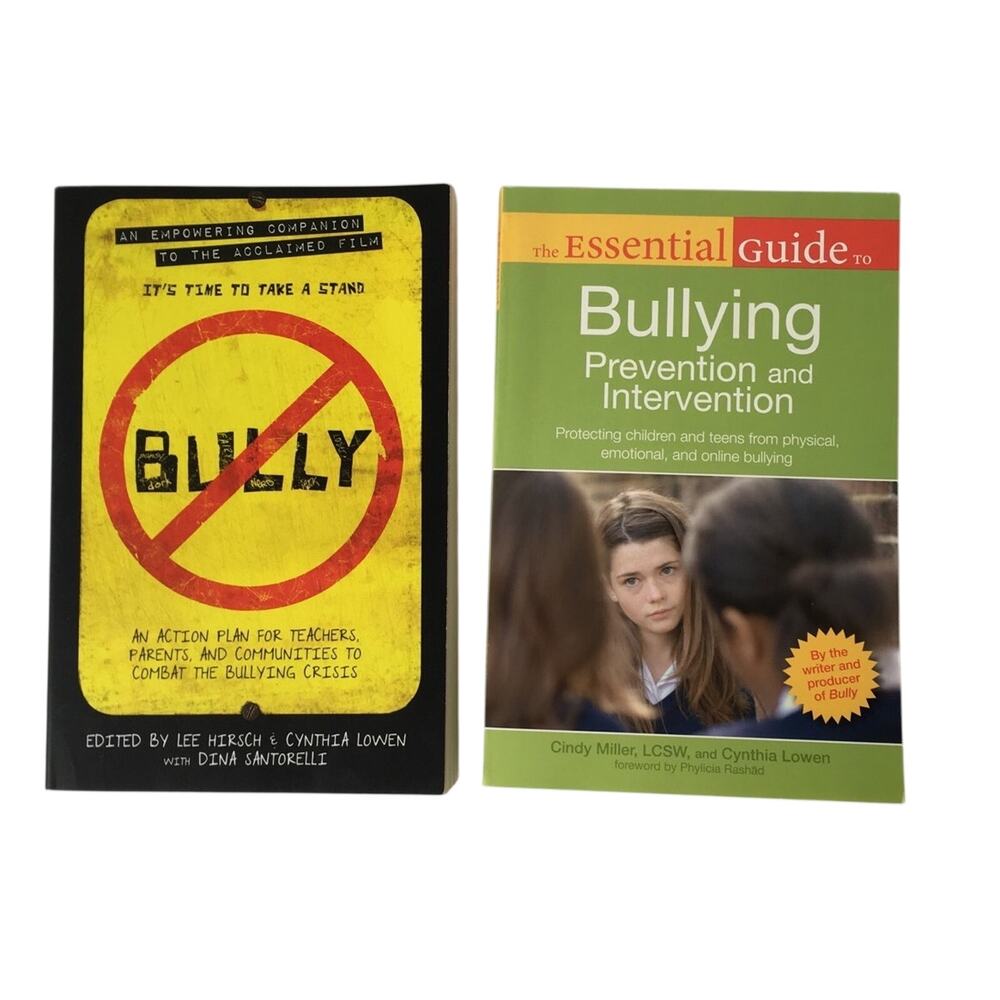 The Essential Guide To Bullying... + Bully, An Action Plan... Book Lot (2)